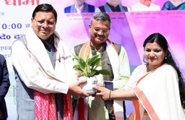 CM of Uttarakhand Pushkar Singh Dhami Ji